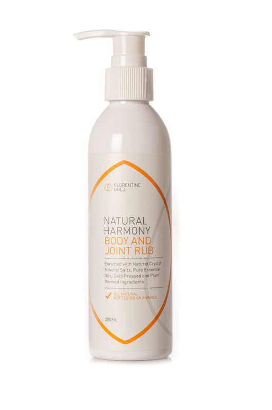 Florentine Gold Harmony Body & Joint Rub 200ml - Freight free (Additional cost for RD)